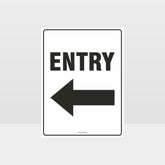 Custom Yard Signs,Entry Left Sign